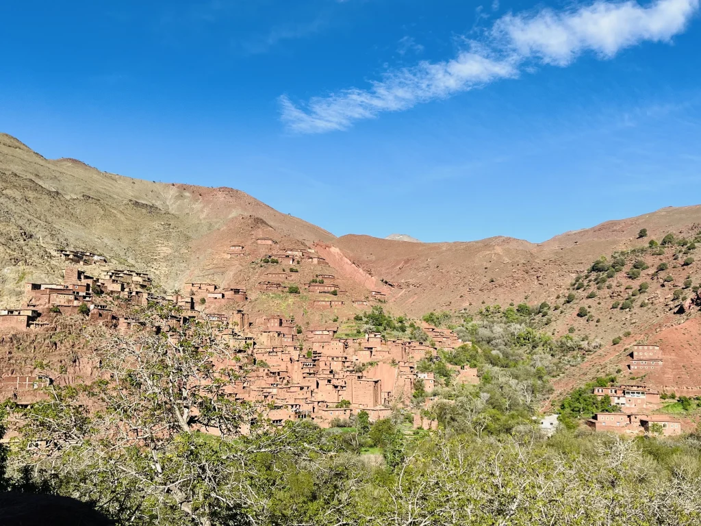 A view of the Kasbah of Makdaz village